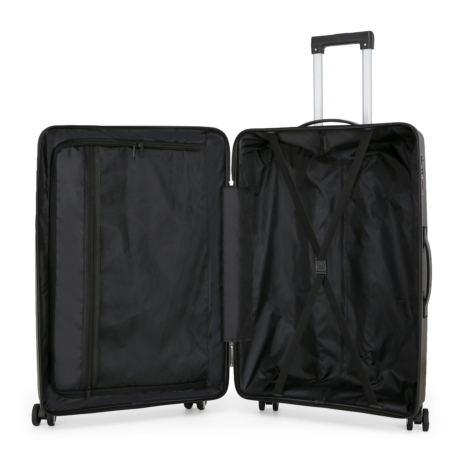 Courtenay Large Hard Shell Suitcase in Black