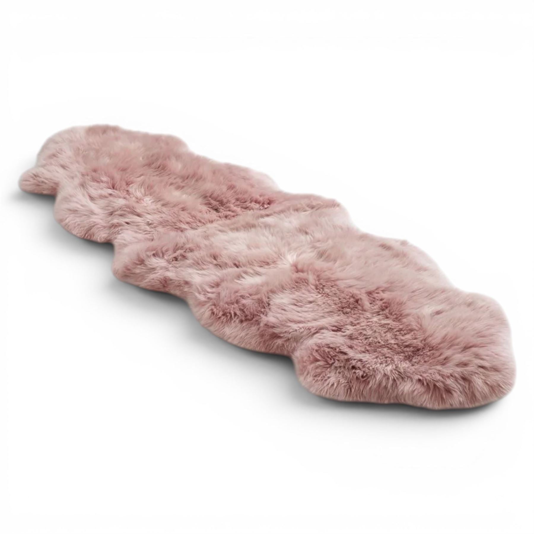 Genuine Sheepskin Double Natural Fluffy Silky Soft Real Wool Rug