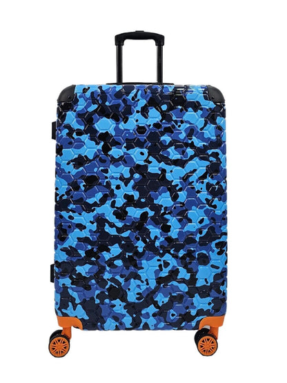 Brantley Large Hard Shell Suitcase in Blue