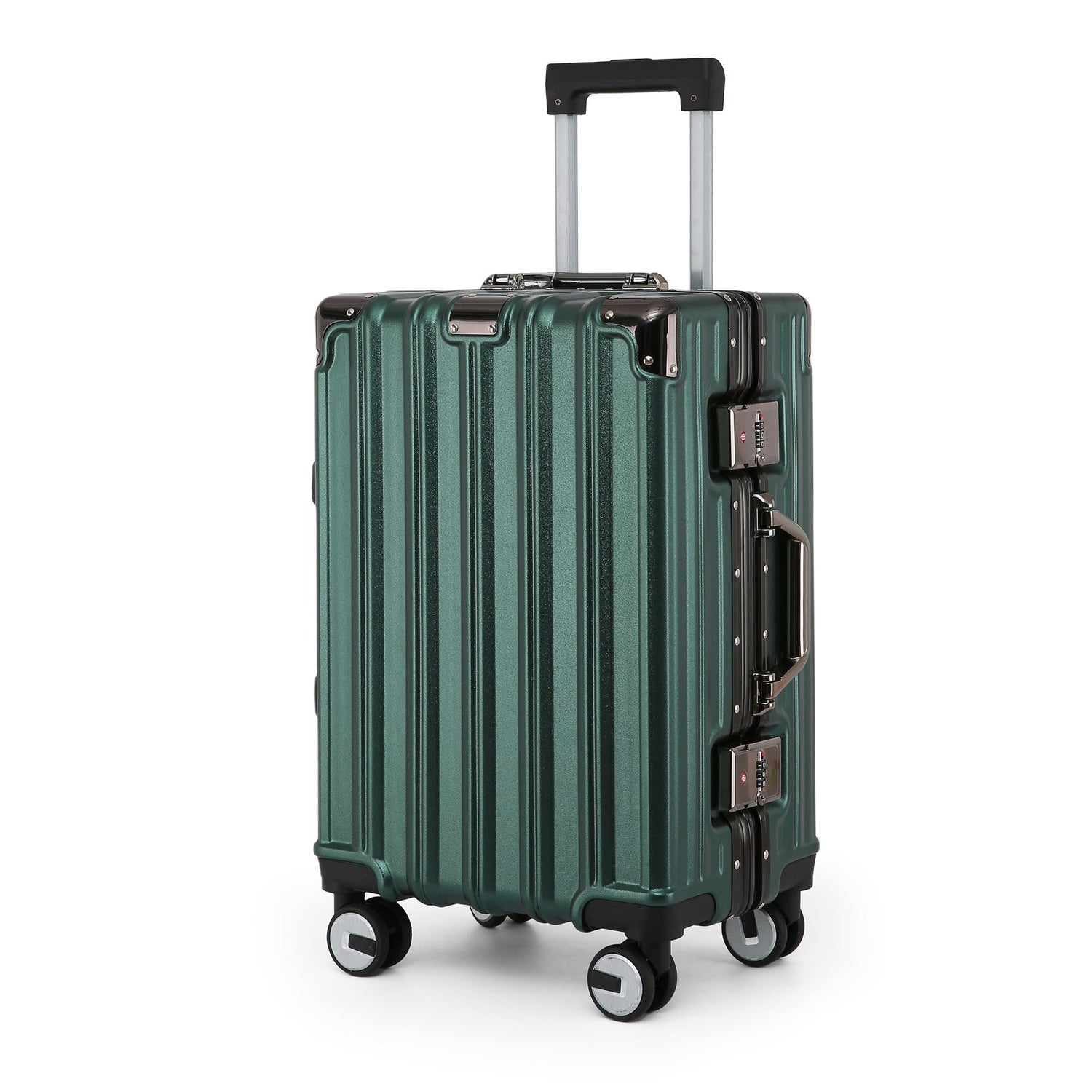 Airdrie Cabin Hard Shell Suitcase in Green