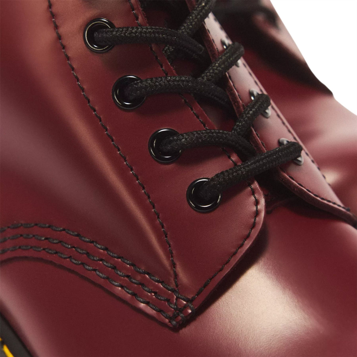 Dr Martens 1460 Cherry Red Leather 8-Eye Combat Boots - 11822600