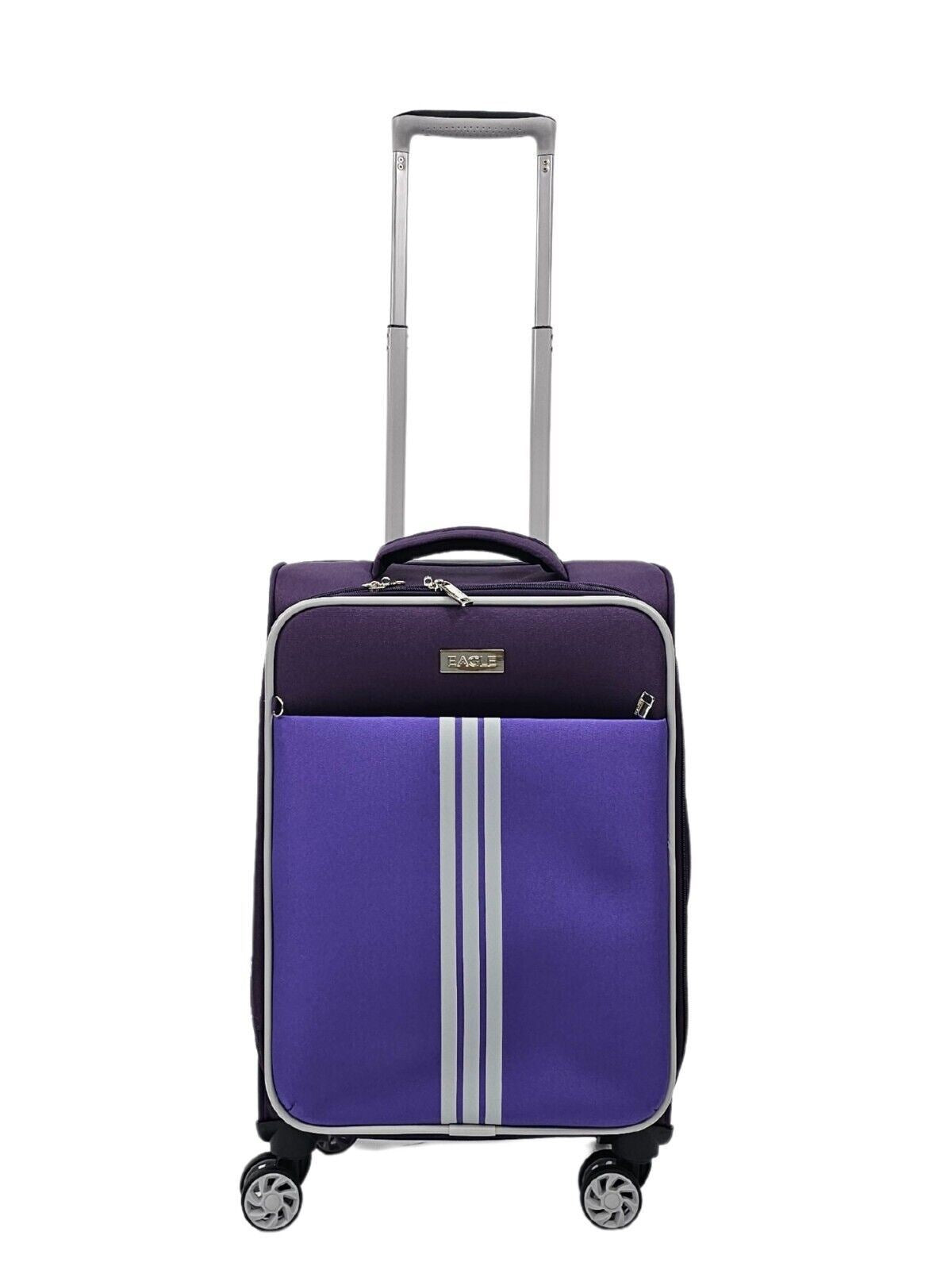 Beaverton Cabin Soft Shell Suitcase in Purple