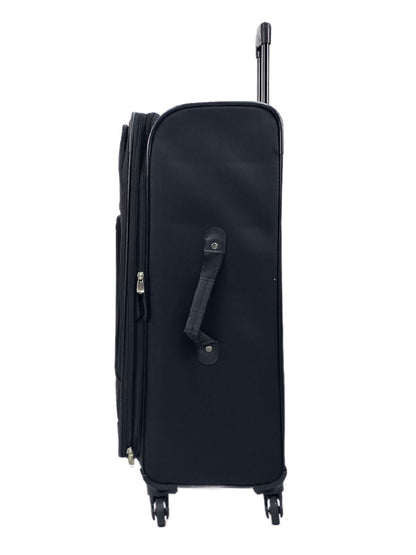 Coaling Large Soft Shell Suitcase in Black