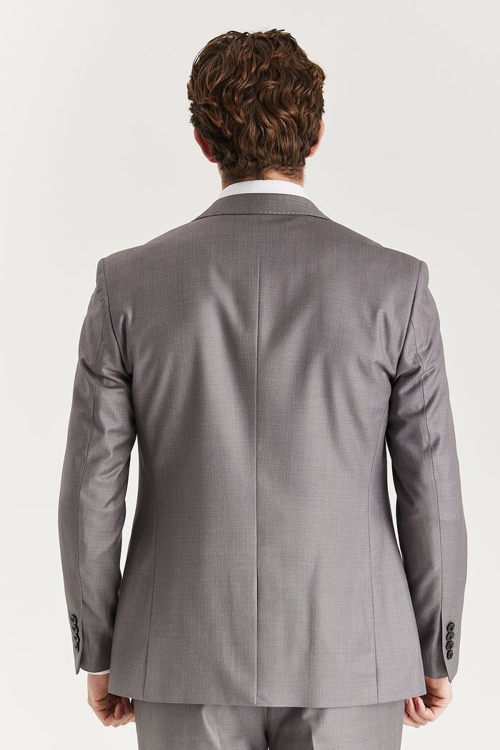 Men’s Grey Tailored 3 Piece Suit Formal Classic Suit