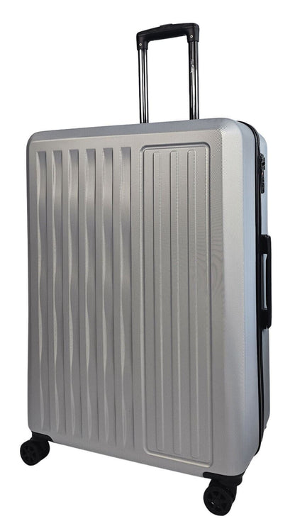 Cullman Large Hard Shell Suitcase in Silver
