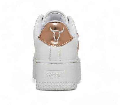 Windsorsmith White Chunky Leather Sneakers - Rich