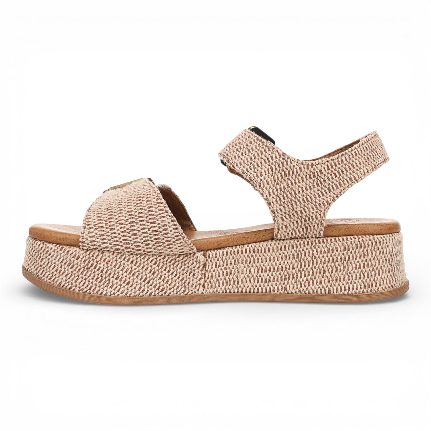 Blowfish Malibu Women’s Beige Faux Leather Platform Sandals - Magical