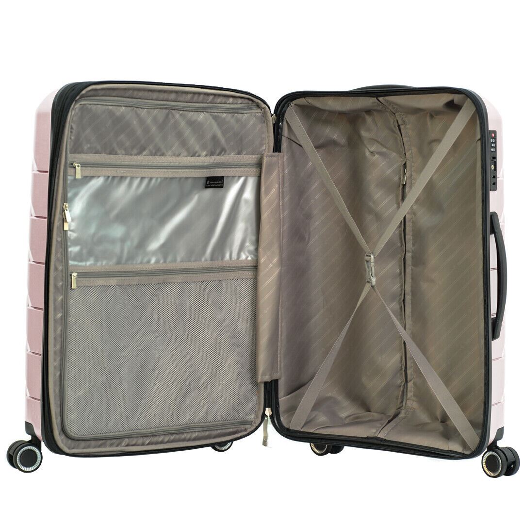 Camden Large Hard Shell Suitcase in Rose Gold