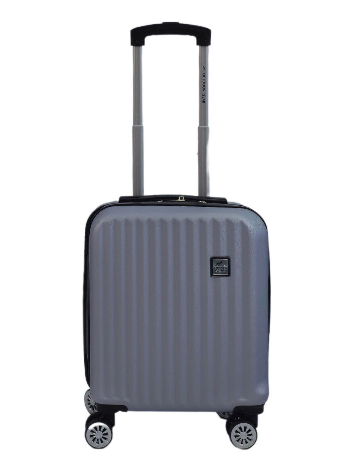 Albertville Underseat Hard Shell Suitcase in Silver