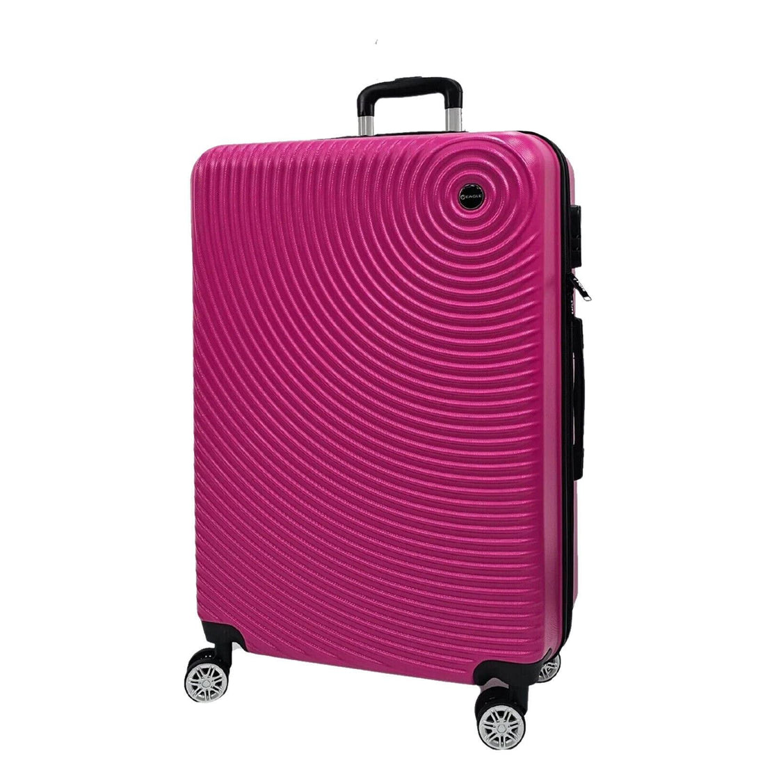 Brookside Extra Large Hard Shell Suitcase in Fuschia