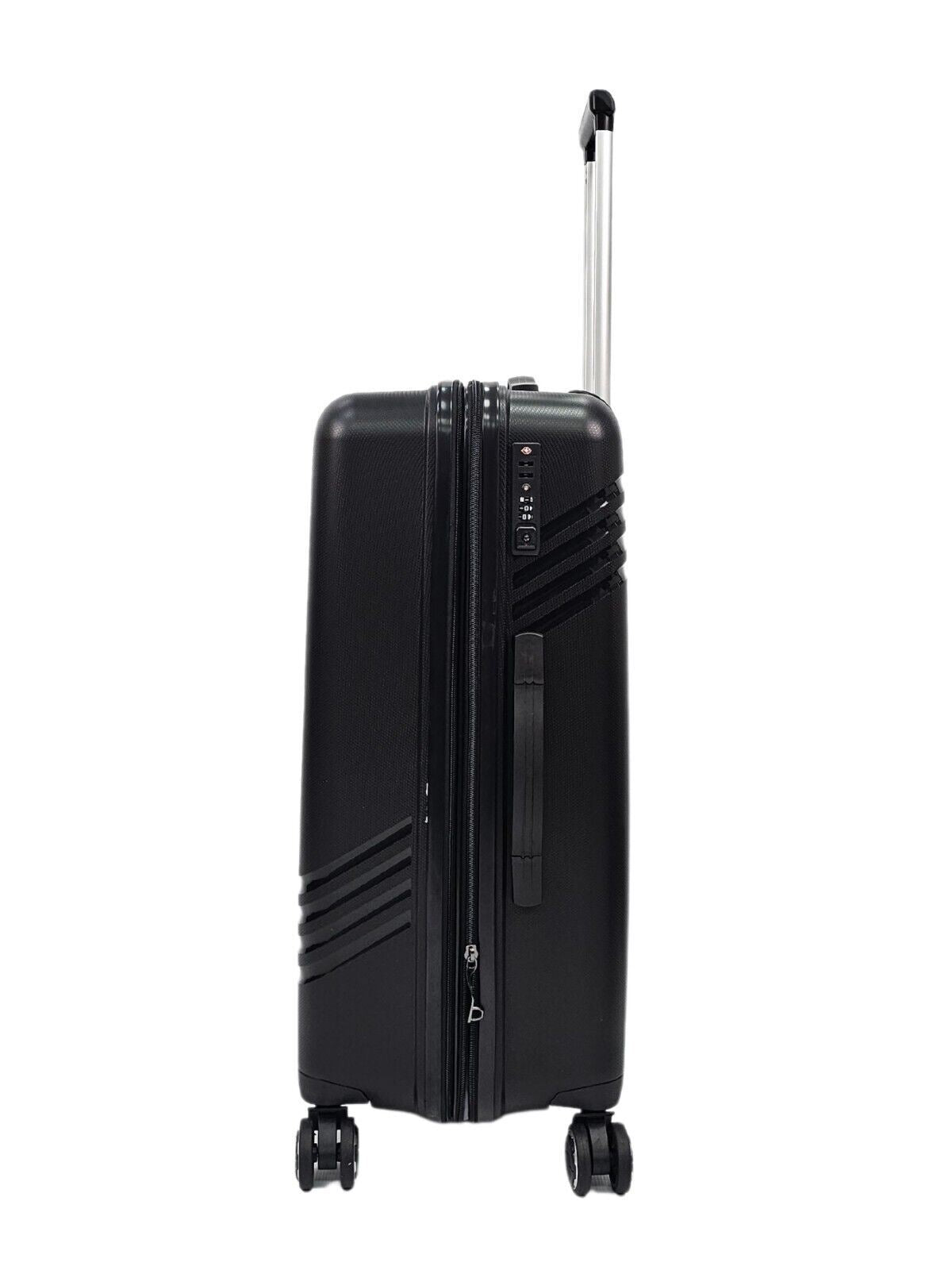 Brookwood Medium Hard Shell Suitcase in Black