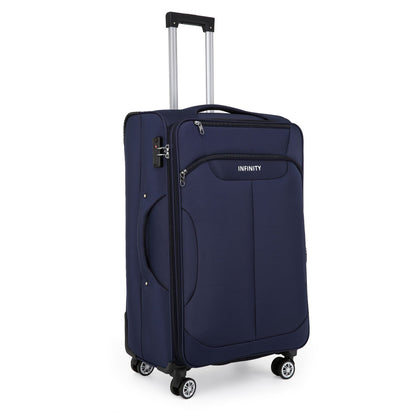 Delta Large Hard Shell Suitcase in Navy