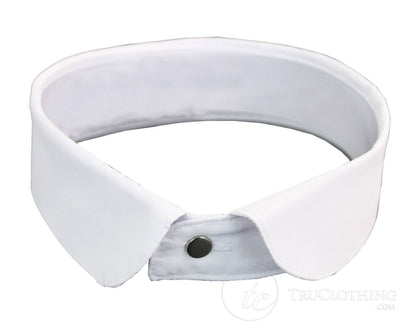 Mens Peaky Blinders Removable Collar Nehru Black Striped Collarless Shirt