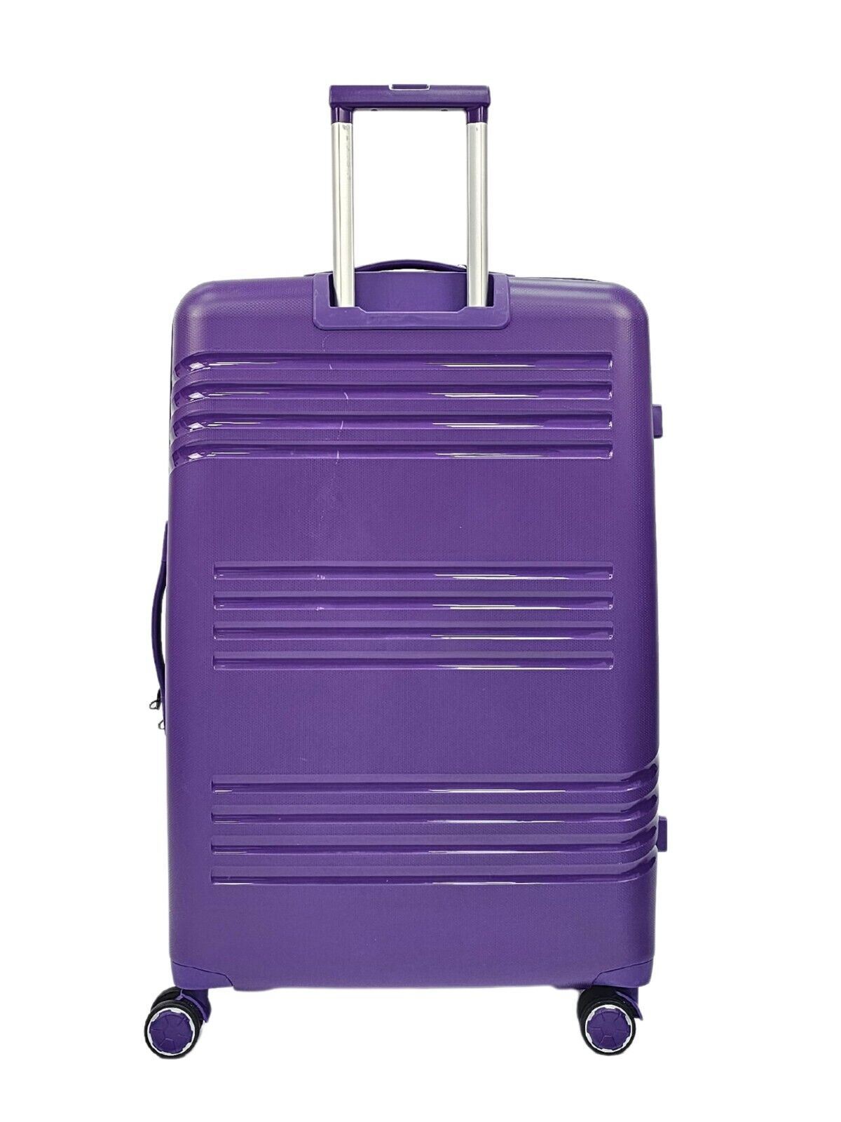 Brookwood Large Hard Shell Suitcase in Purple