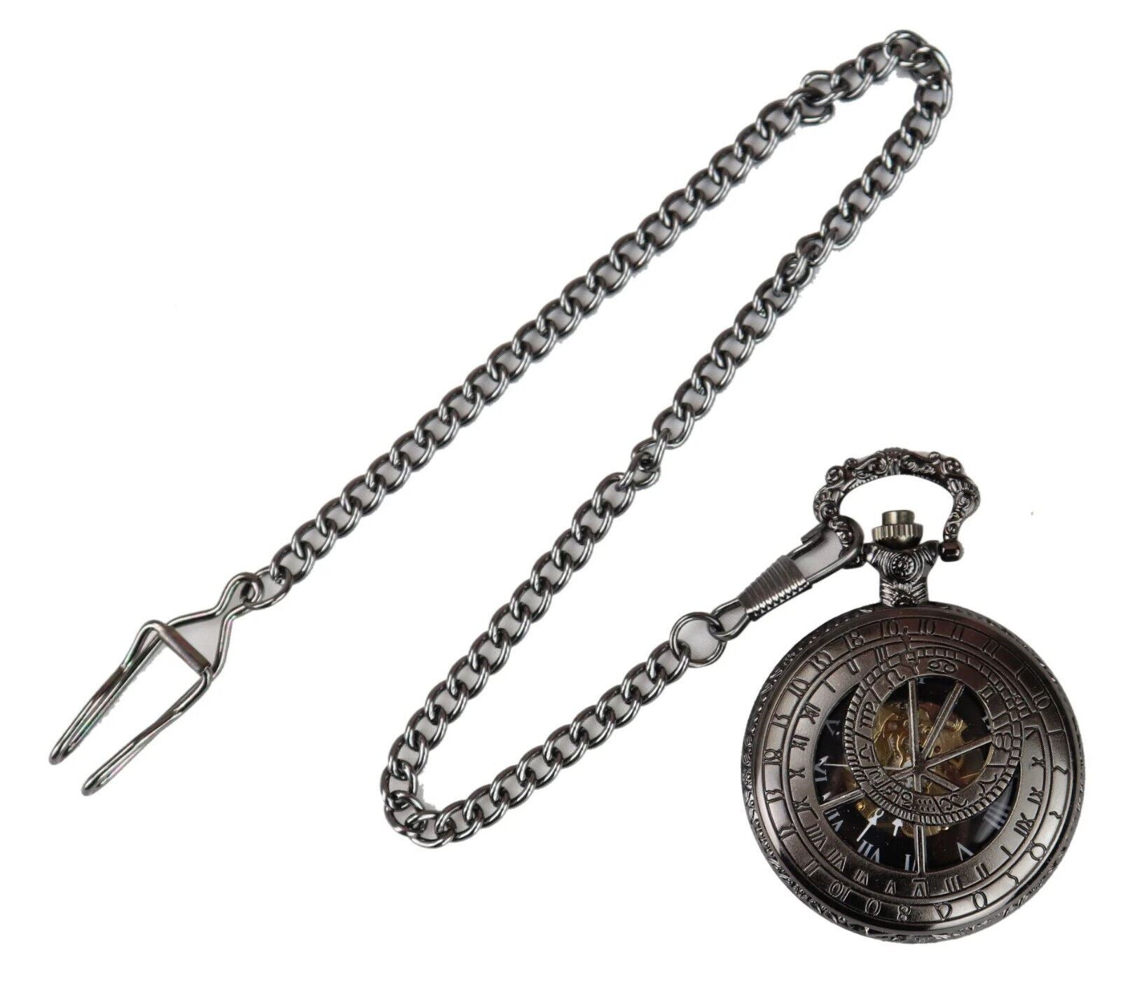Pocket Watch Mechanical Peaky Blinders Hunter Automatic