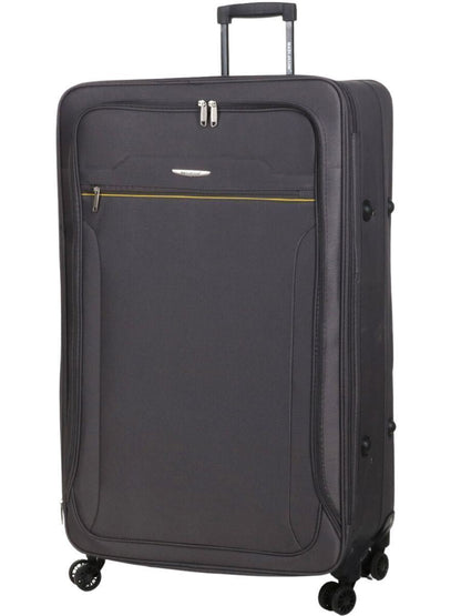 Calera Extra Large Soft Shell Suitcase in Grey