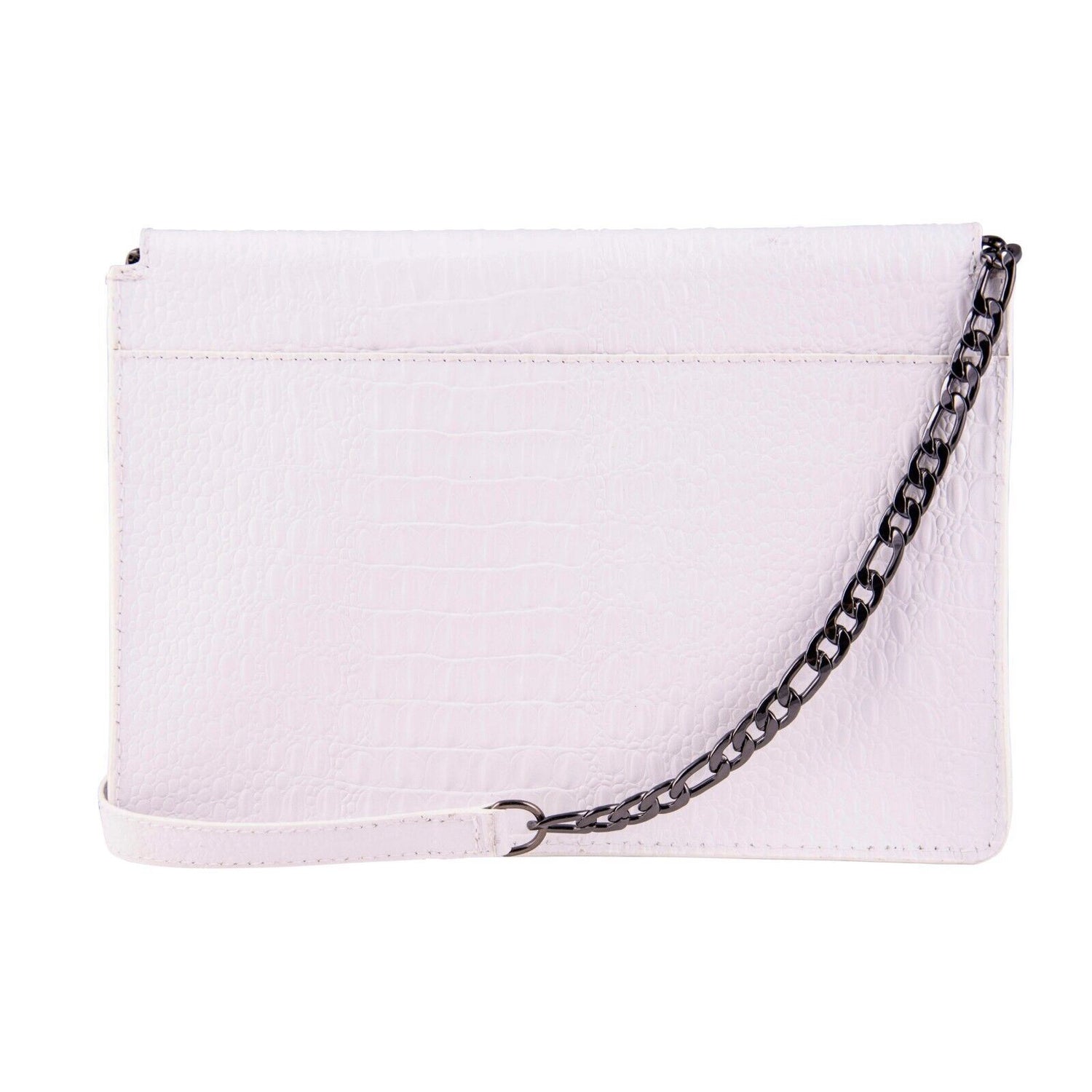 Womens Leather Clutch Cross Body Shoulder Printed Cowhide Bag