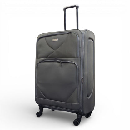 Nagoya Large Soft Shell Suitcase in Grey