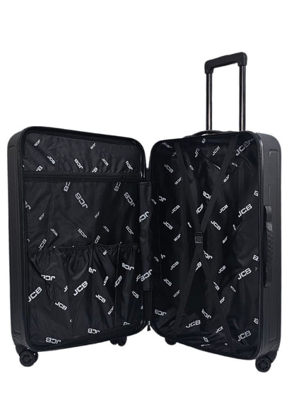 Cottonwood Large Soft Shell Suitcase in Black