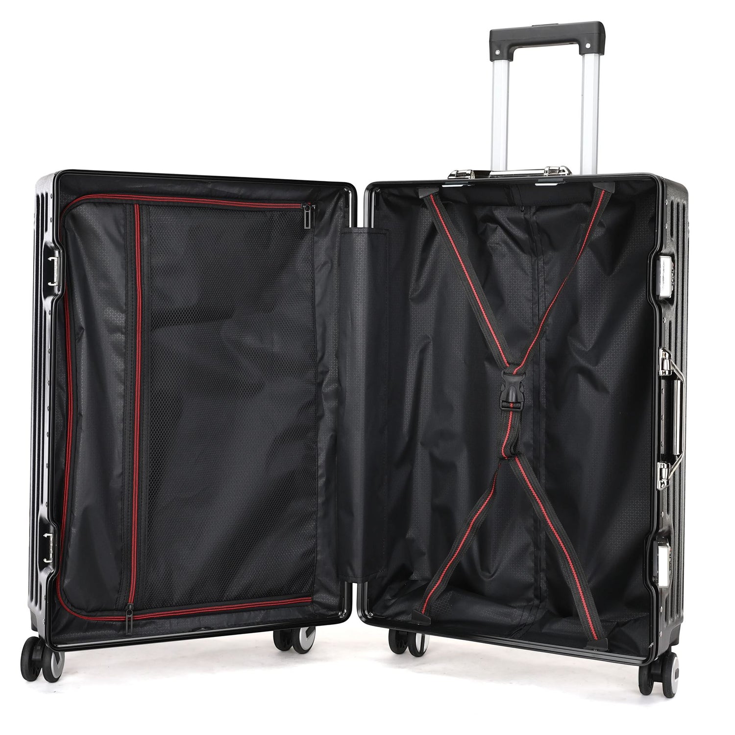 Airdrie Medium Hard Shell Suitcase in Black
