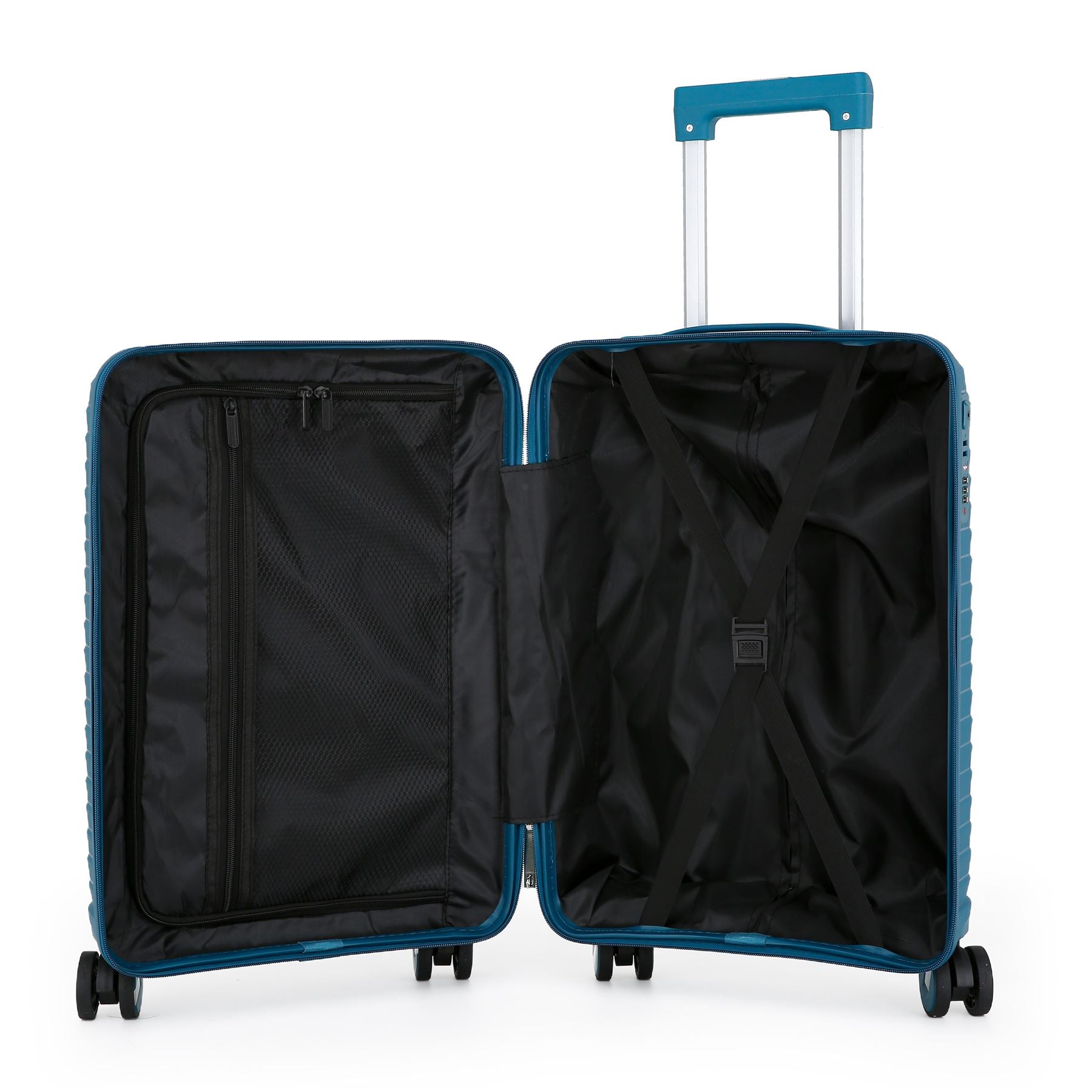 Burnaby Cabin Hard Shell Suitcase in Blue