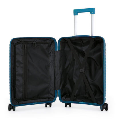 Burnaby Cabin Hard Shell Suitcase in Blue