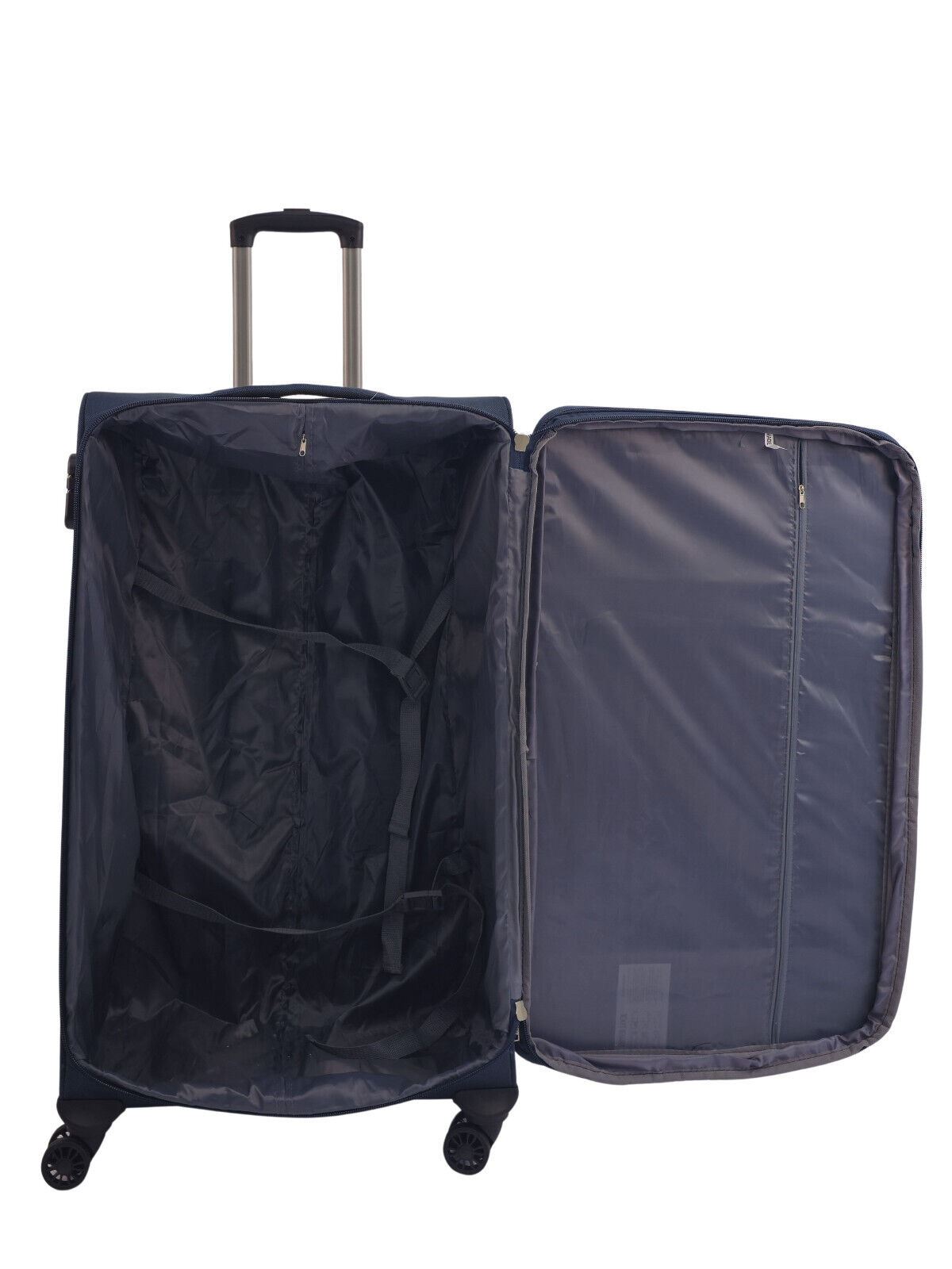 Ashford Large Soft Shell Suitcase in Navy
