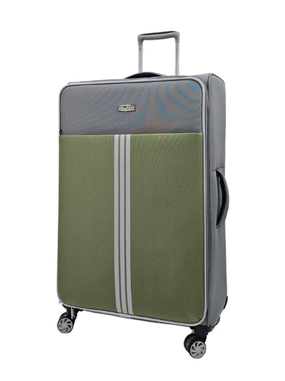 Beaverton Large Soft Shell Suitcase in Grey