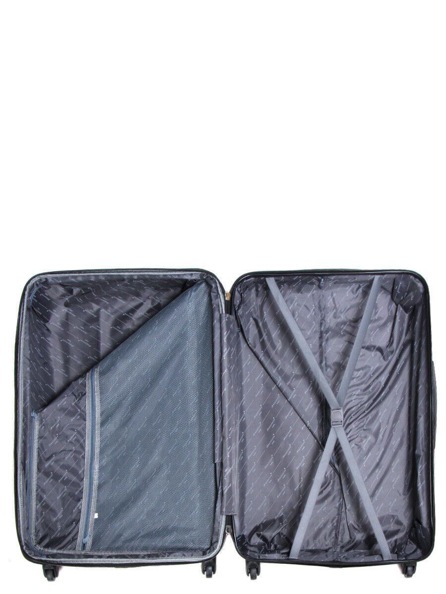 Castleberry Large Hard Shell Suitcase in Silver