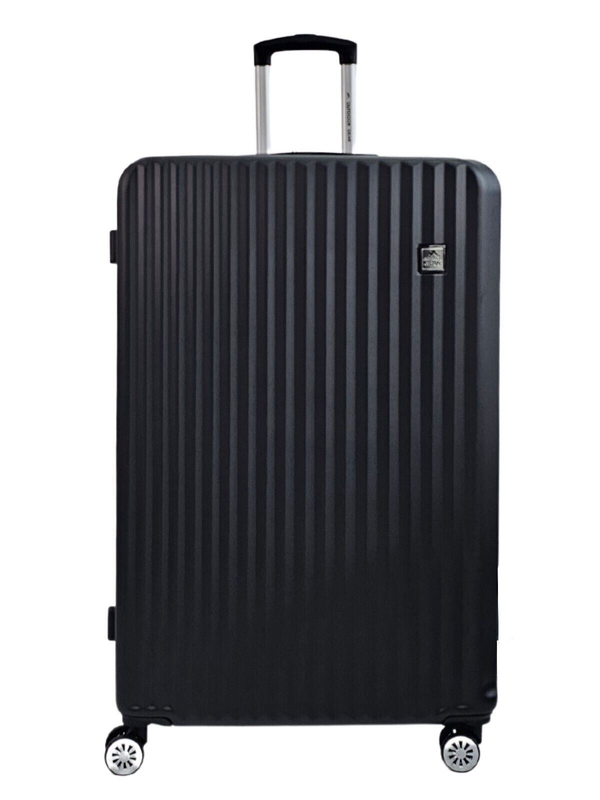 Albertville Extra Large Hard Shell Suitcase in Black