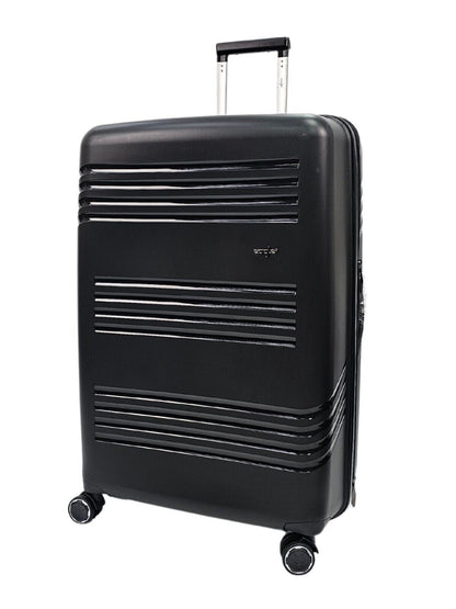 Brookwood Large Hard Shell Suitcase in Black