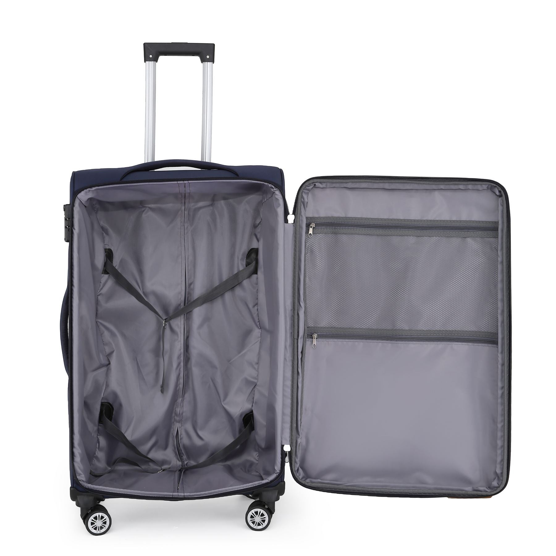 Delta Cabin Hard Shell Suitcase in Navy