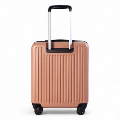 Durable EasyJet Ryanair 39 x 26 x 51.5 cm Pink Front Open Cabin Luggage Travel Suitcase