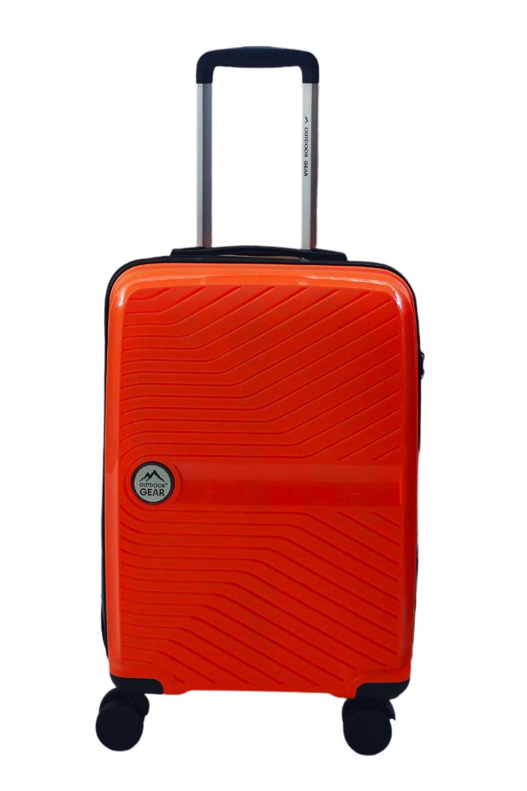 Abbeville Cabin Hard Shell Suitcase in Orange