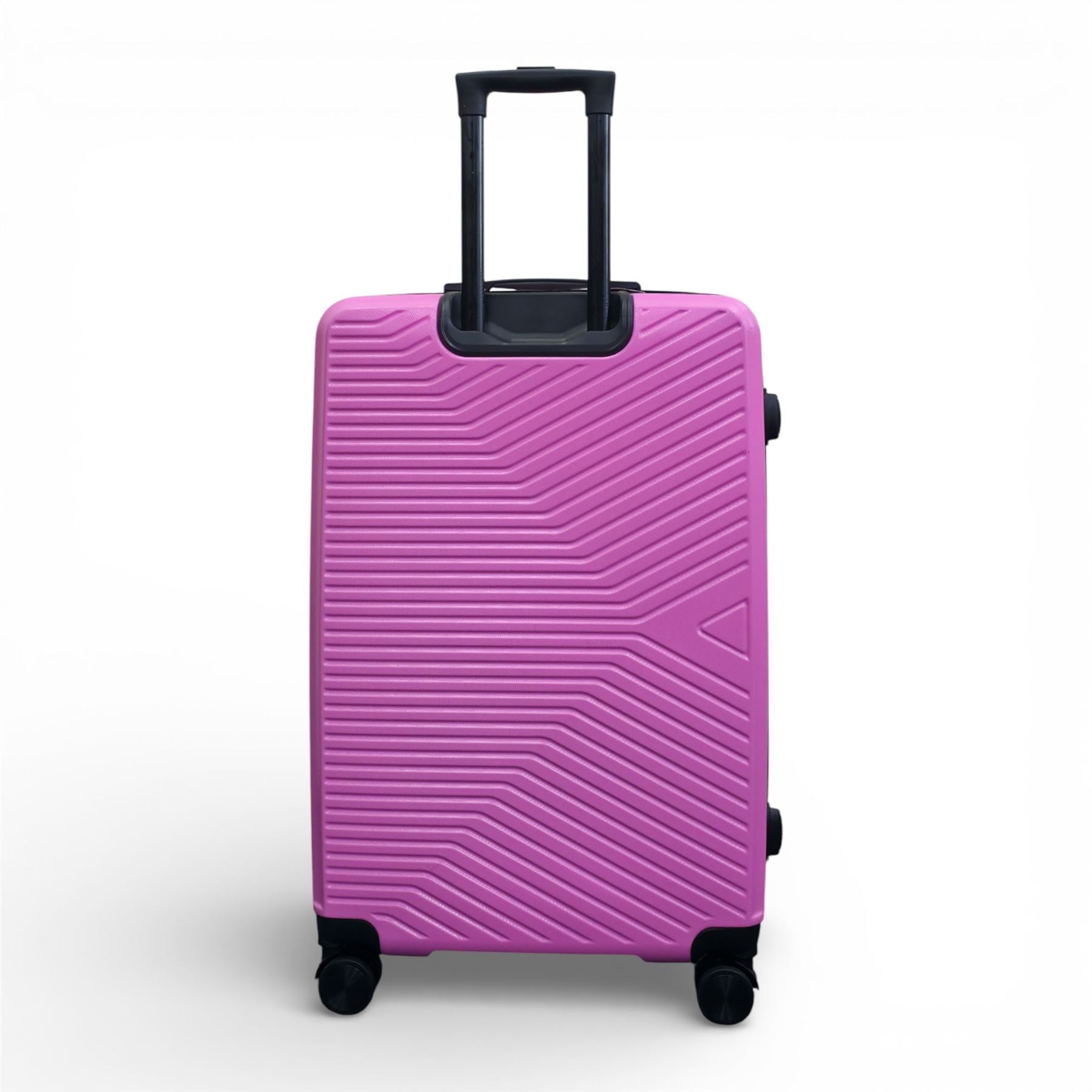 Junee Large Hard Shell Suitcase in Pink