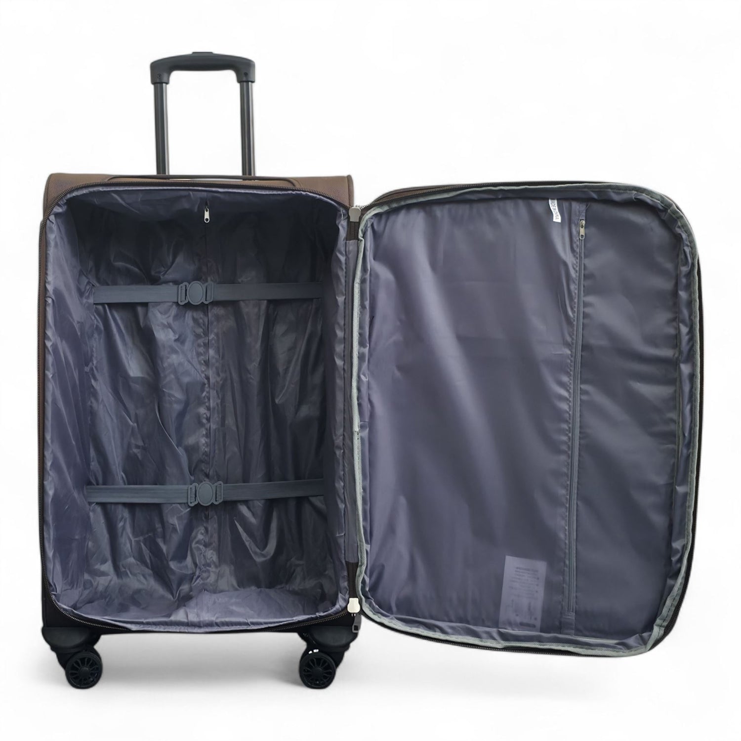 Gosford Set of 4 Soft Shell Suitcase in Brown