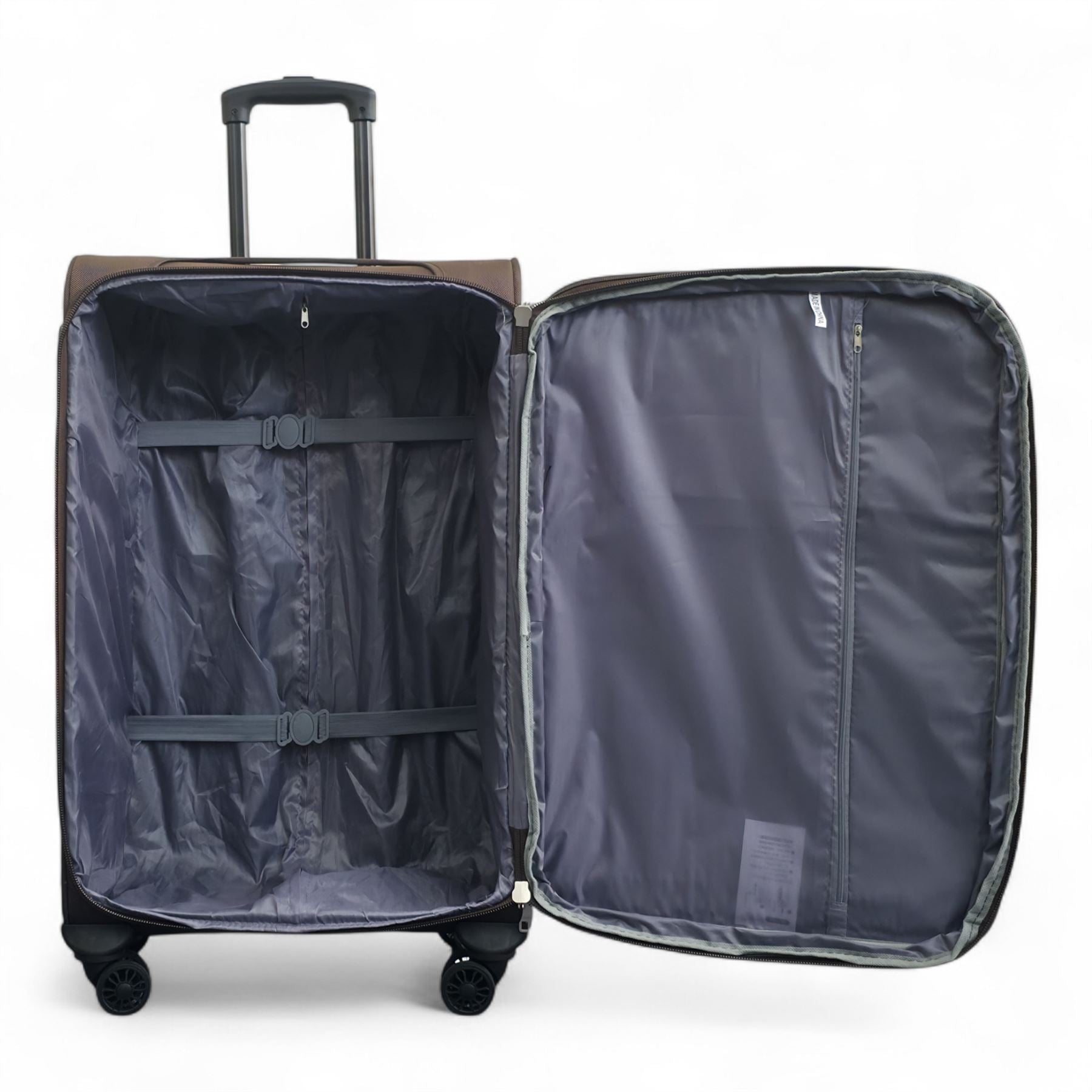 Gosford Set of 4 Soft Shell Suitcase in Brown