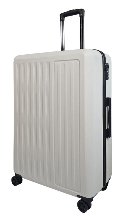 Cullman Large Hard Shell Suitcase in White