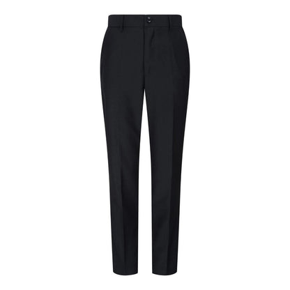 Boys 3 Piece Plain Black Classic Retro Suit