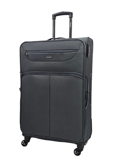 Baileyton Large Soft Shell Suitcase in Grey