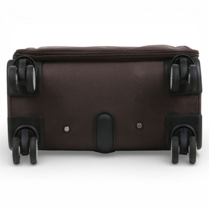 Carrollton Cabin Soft Shell Suitcase in Brown