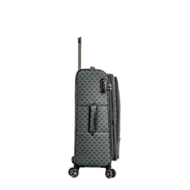 Cleveland Medium Soft Shell Suitcase in Grey