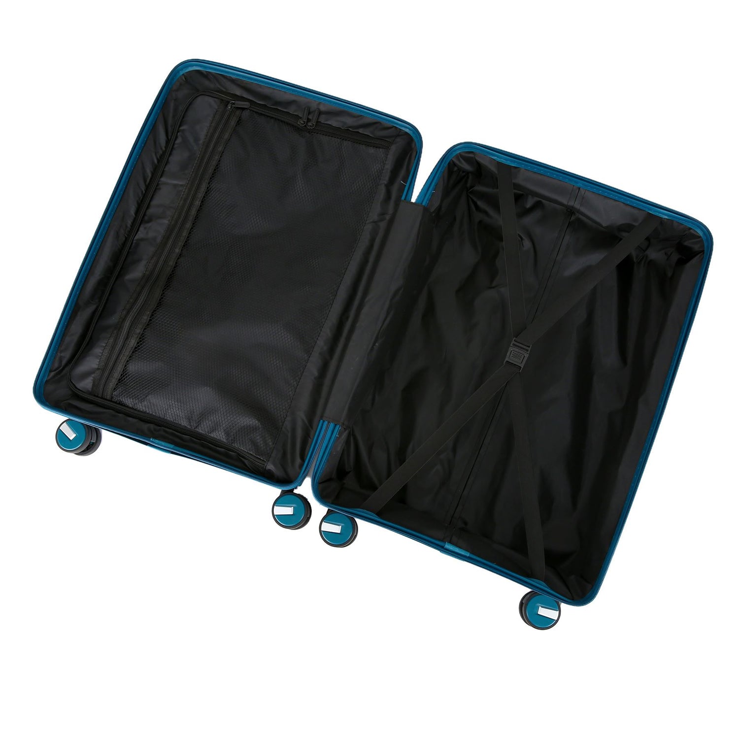 Burnaby Set of 3 Hard Shell Suitcase in Blue