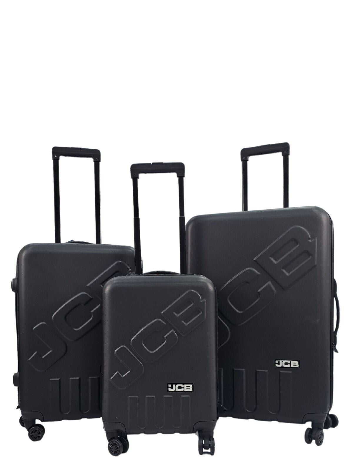 Cottonwood Set of 3 Soft Shell Suitcase in Black