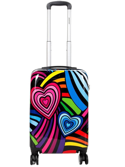 Chelsea Cabin Hard Shell Suitcase in Hearts