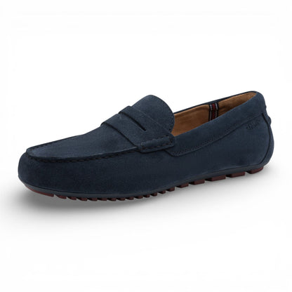 Tamaris Mens Brown Suede Moccasin Loafers Casual Shoes