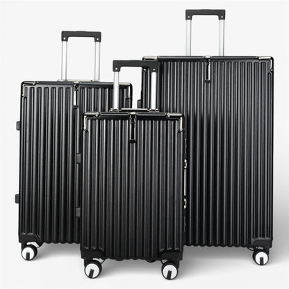 Airdrie Set of 3 Hard Shell Suitcase in Black