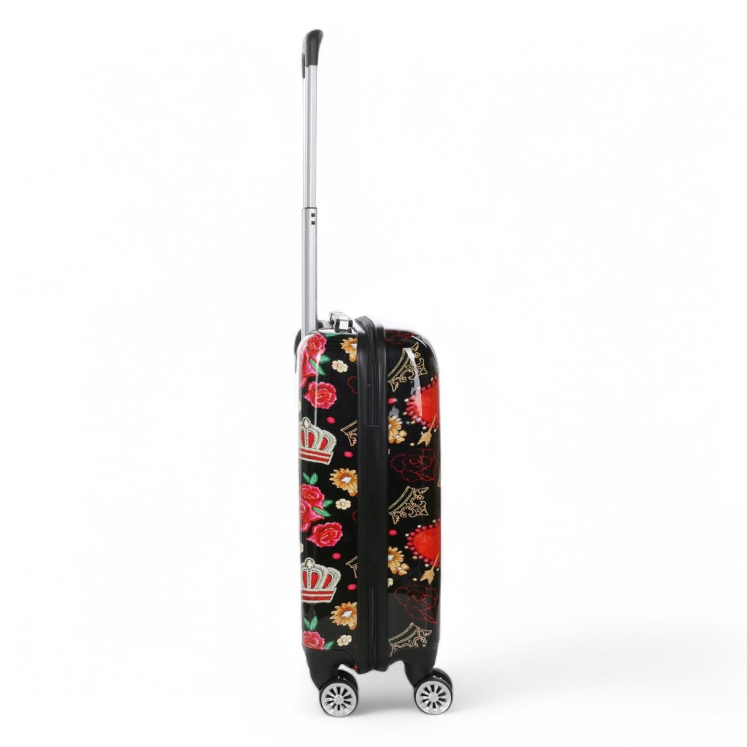 Ballina Cabin Hard Shell Suitcase in Black Queen Rosses