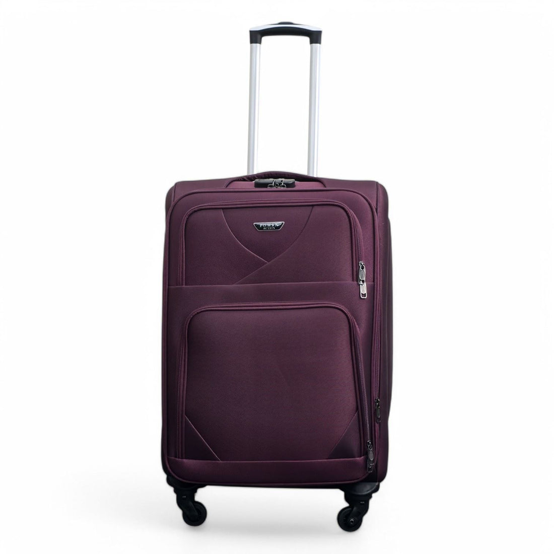 Nagoya Medium Soft Shell Suitcase in Purple