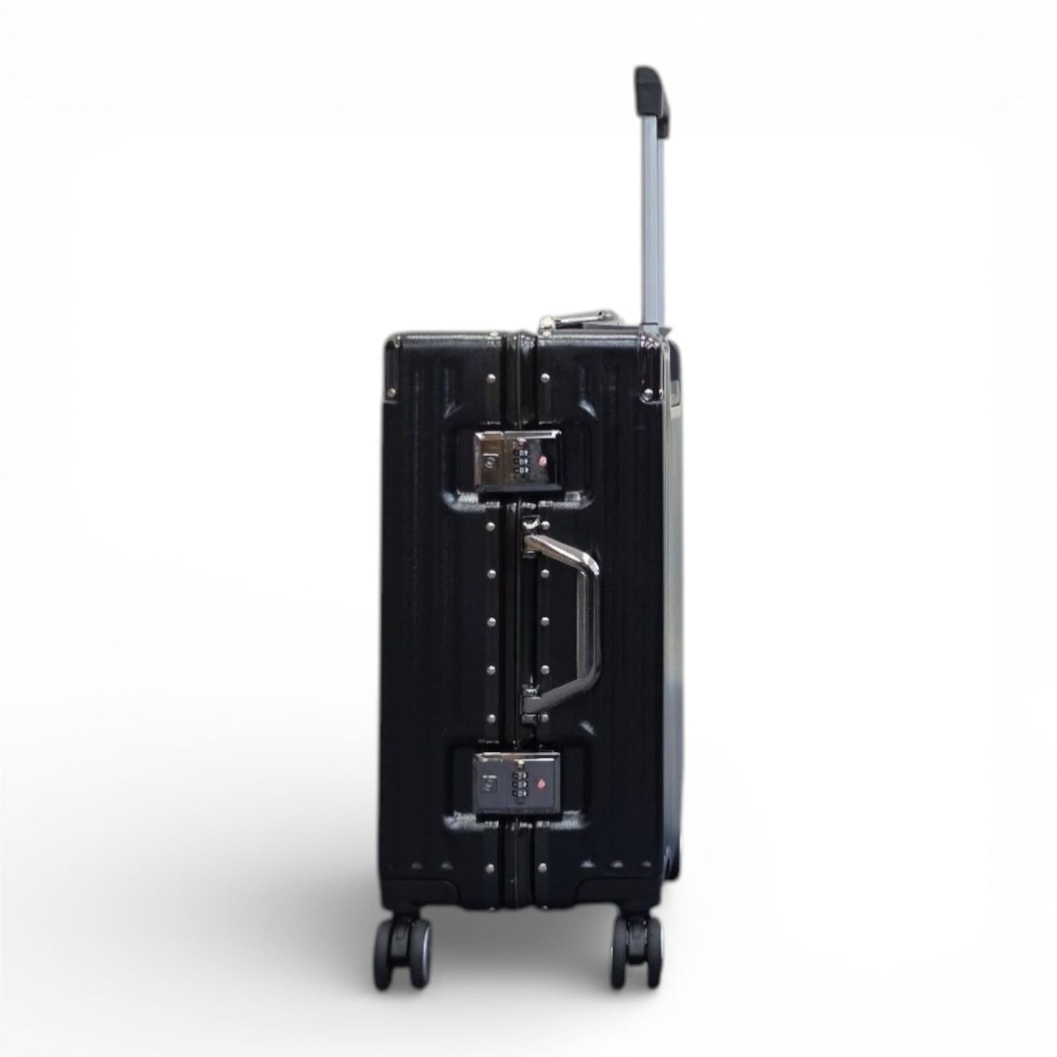 Airdrie Cabin Hard Shell Suitcase in Black
